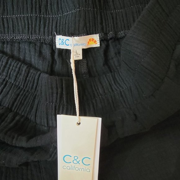C & C California Black Pants - Picture 3 of 4